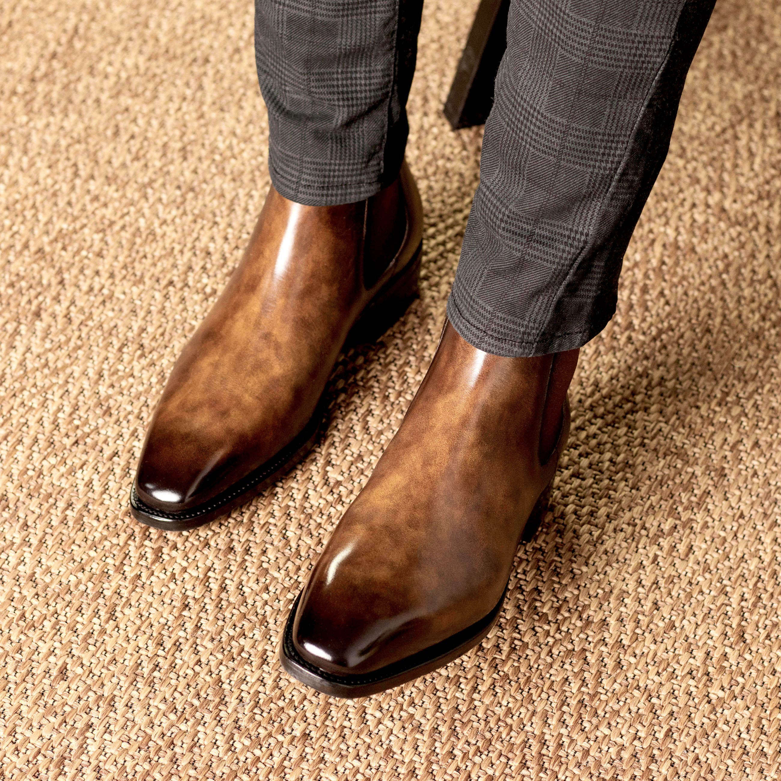 Tobacco Museum Patina - Garland Chelsea Boots