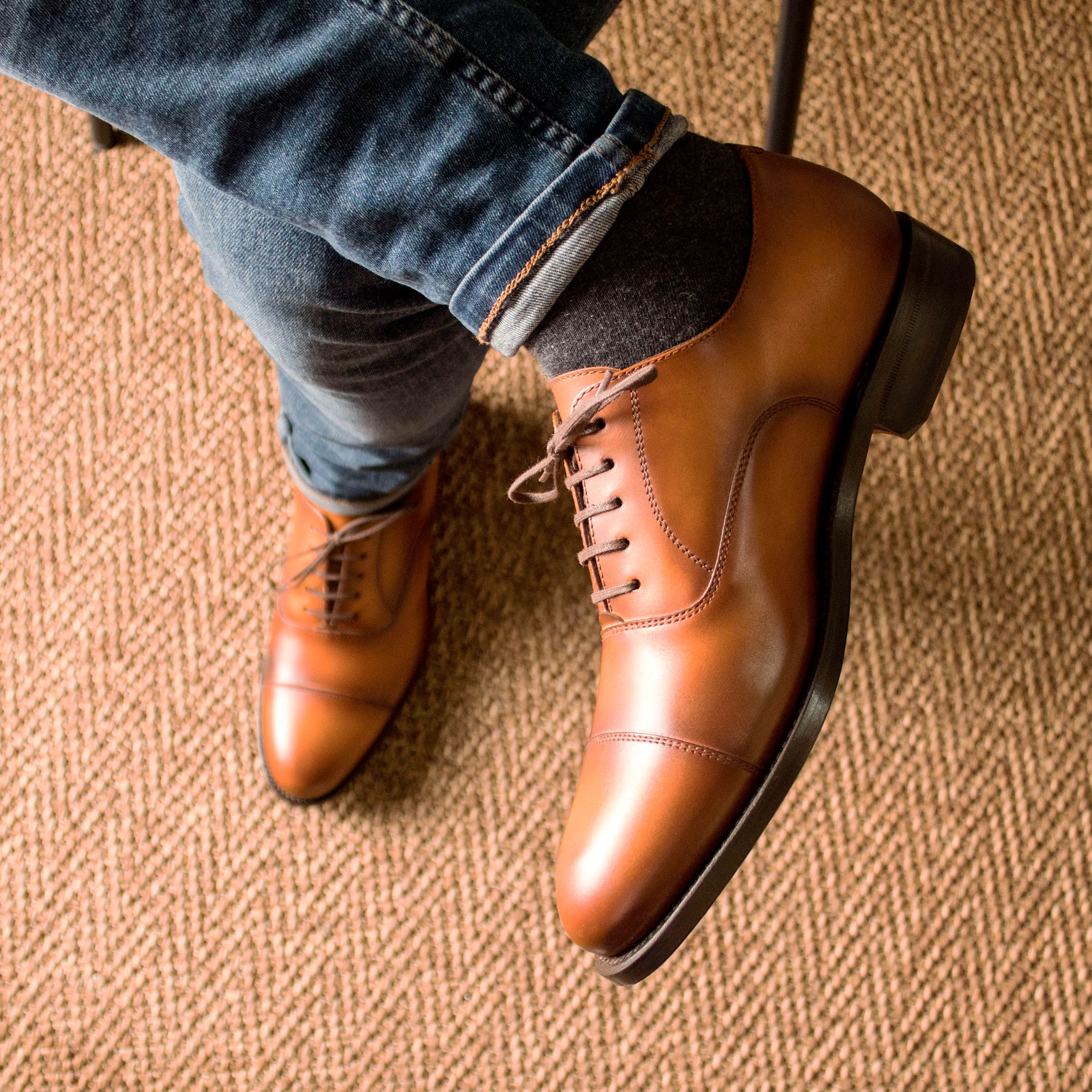 Brown Oxfords