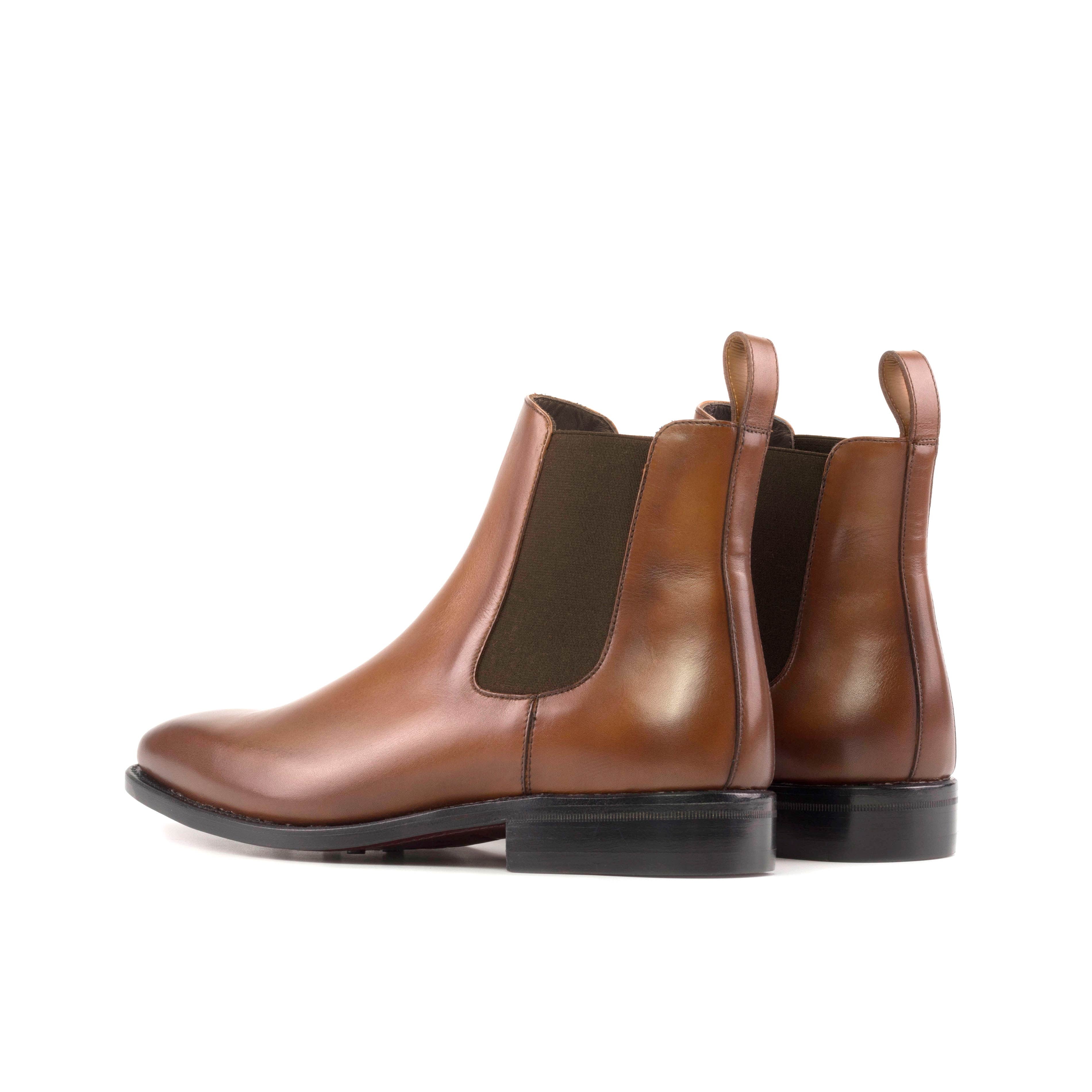 Caramel Chelsea Boots