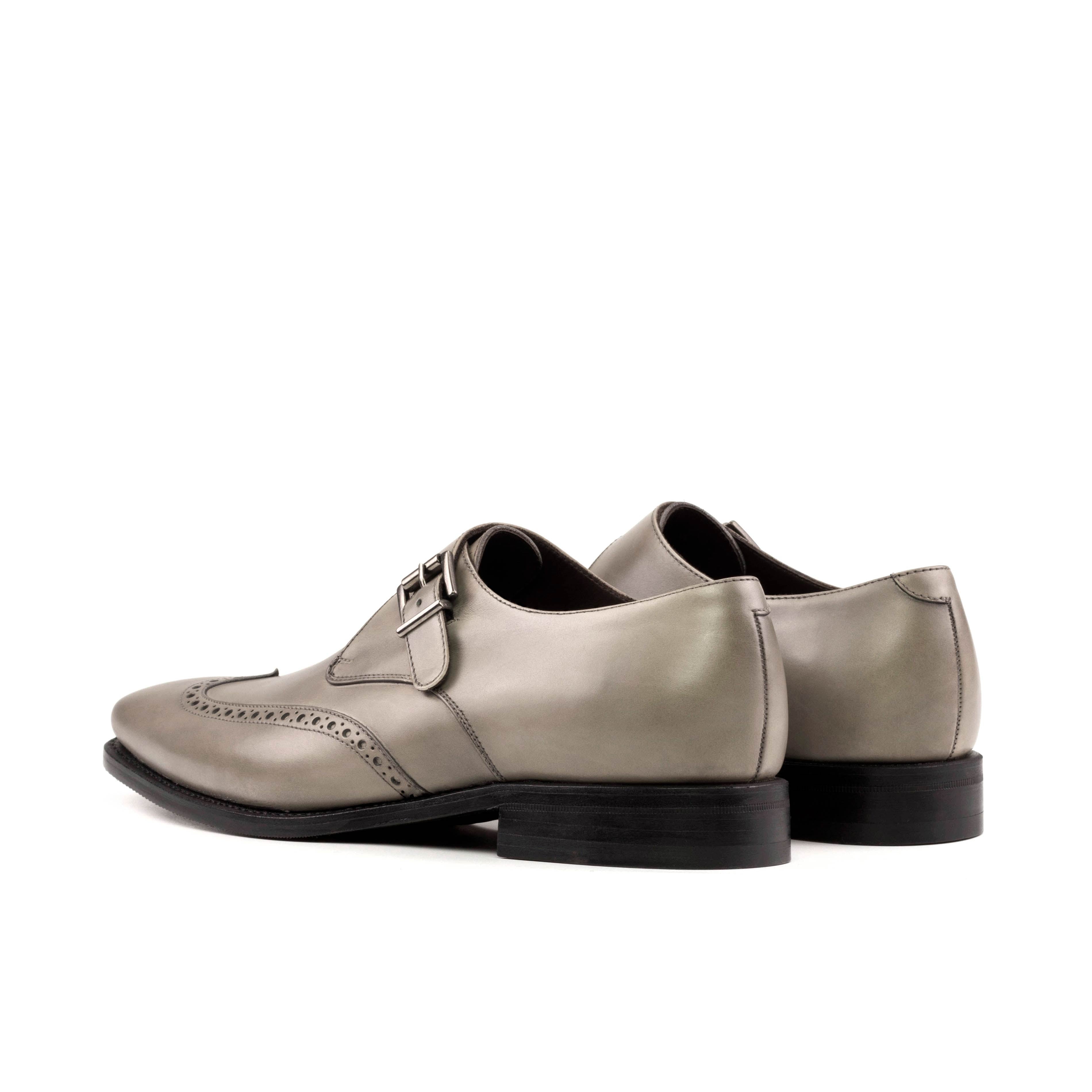 Grey Single Monk Straps
