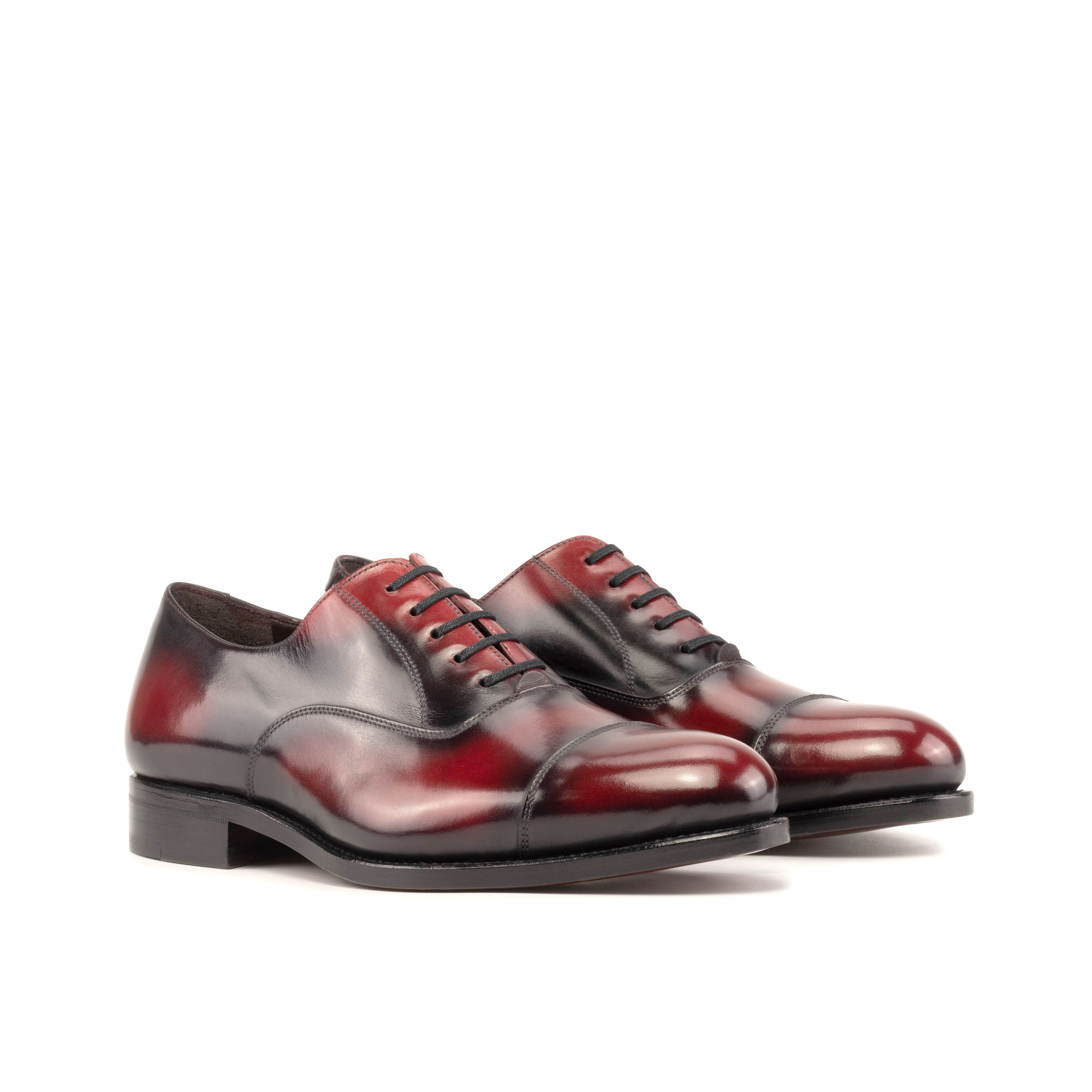Burgundy Patina - Fox Oxfords