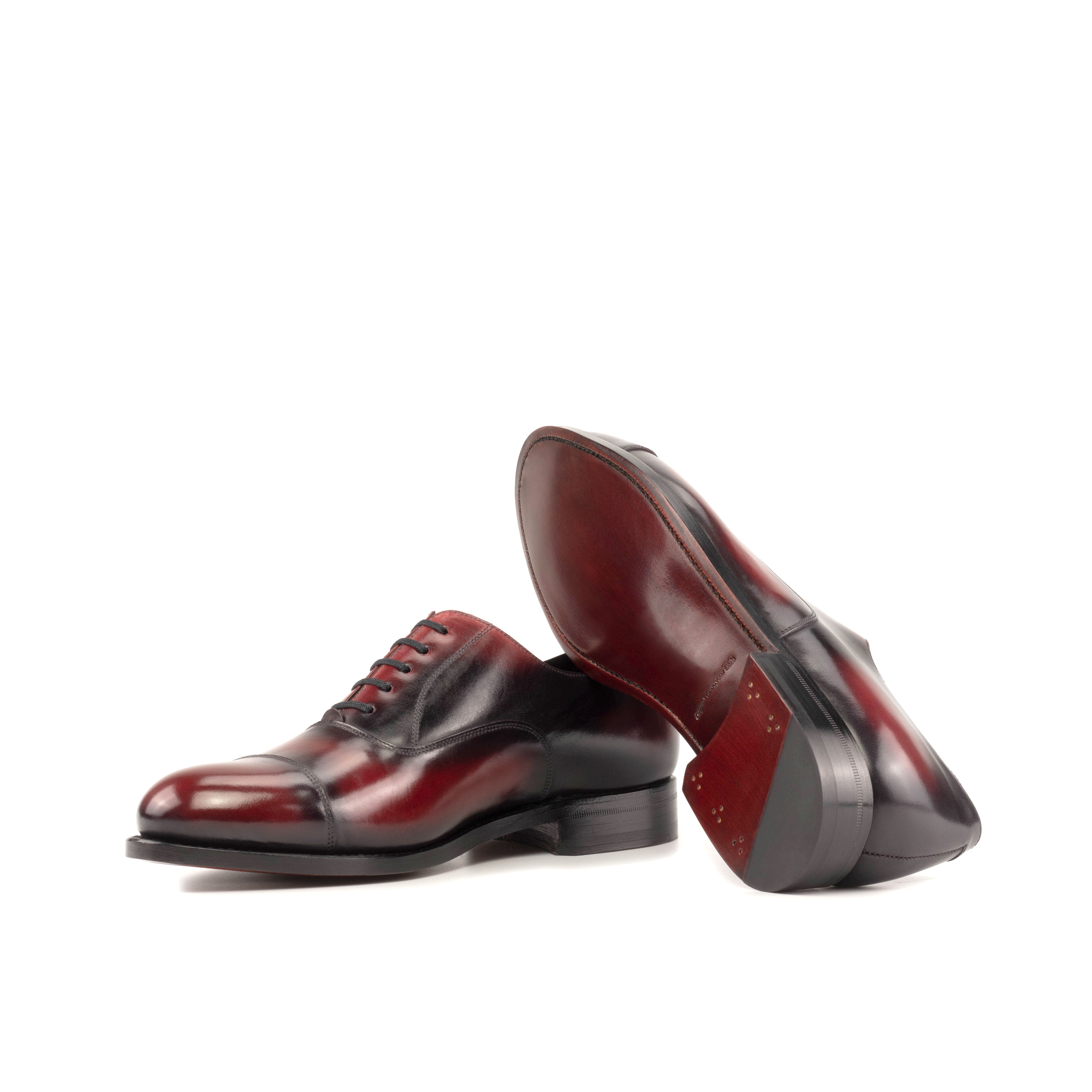 Burgundy Patina - Fox Oxfords