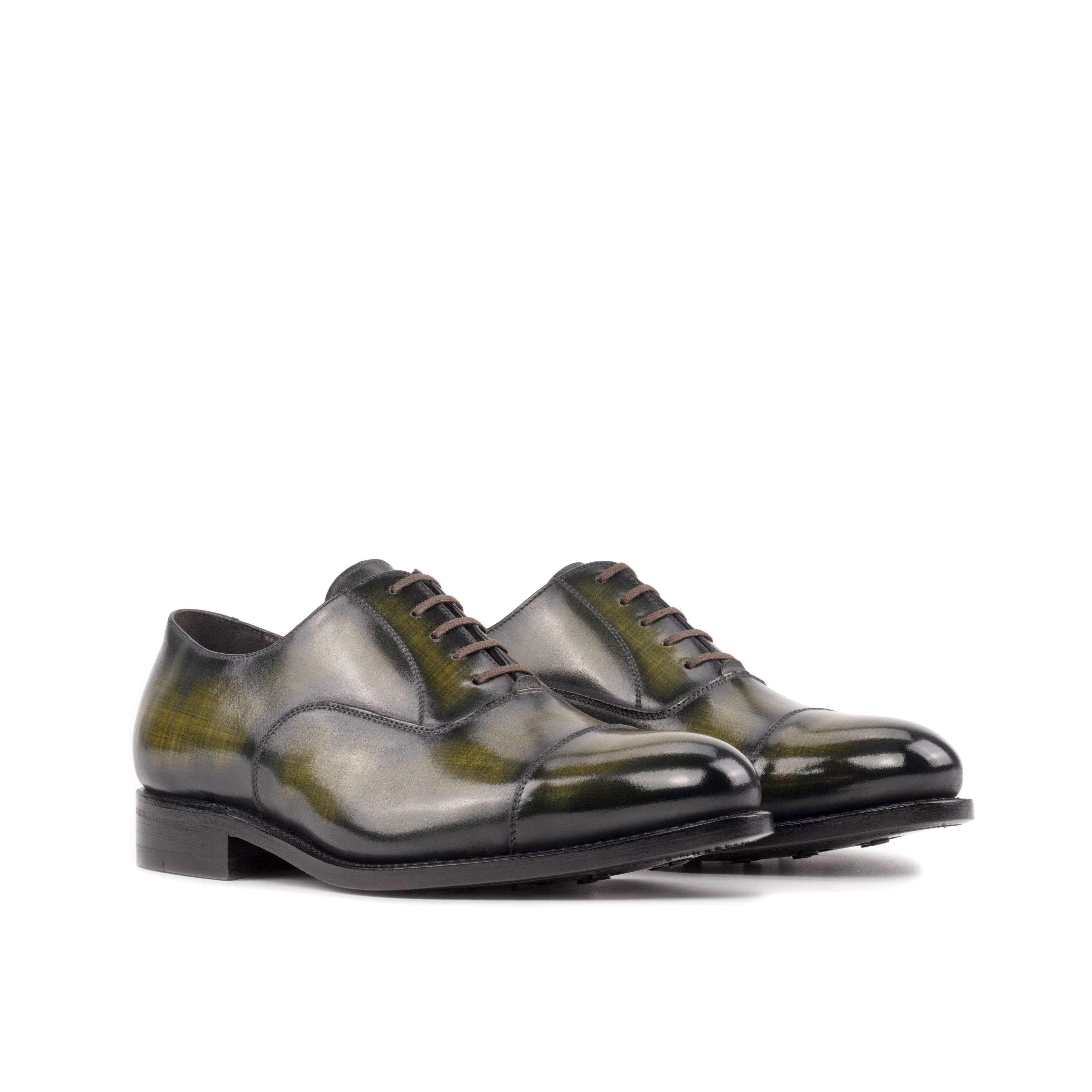 Khaki Papiro Patina - Fox Oxfords