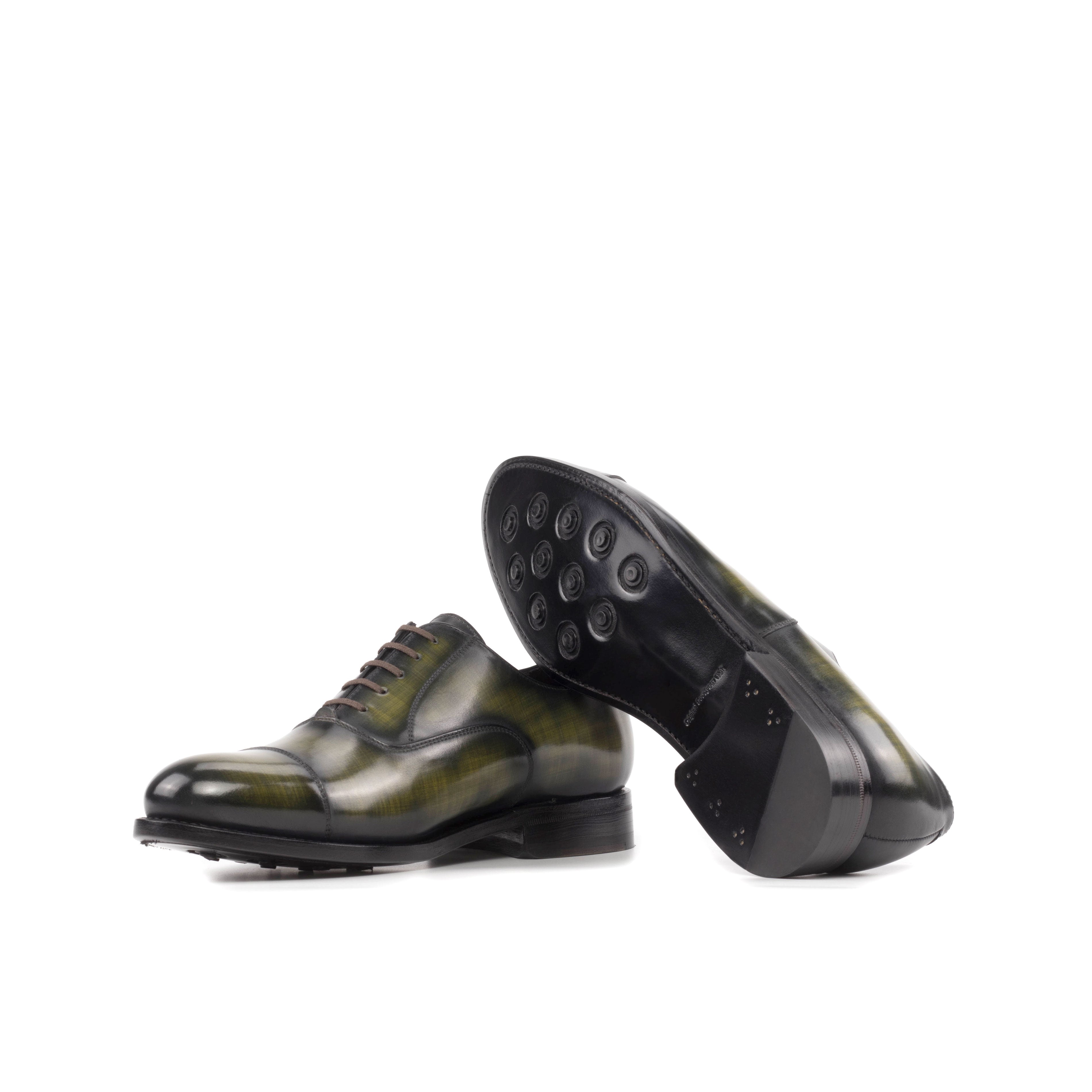 Khaki Papiro Patina - Fox Oxfords