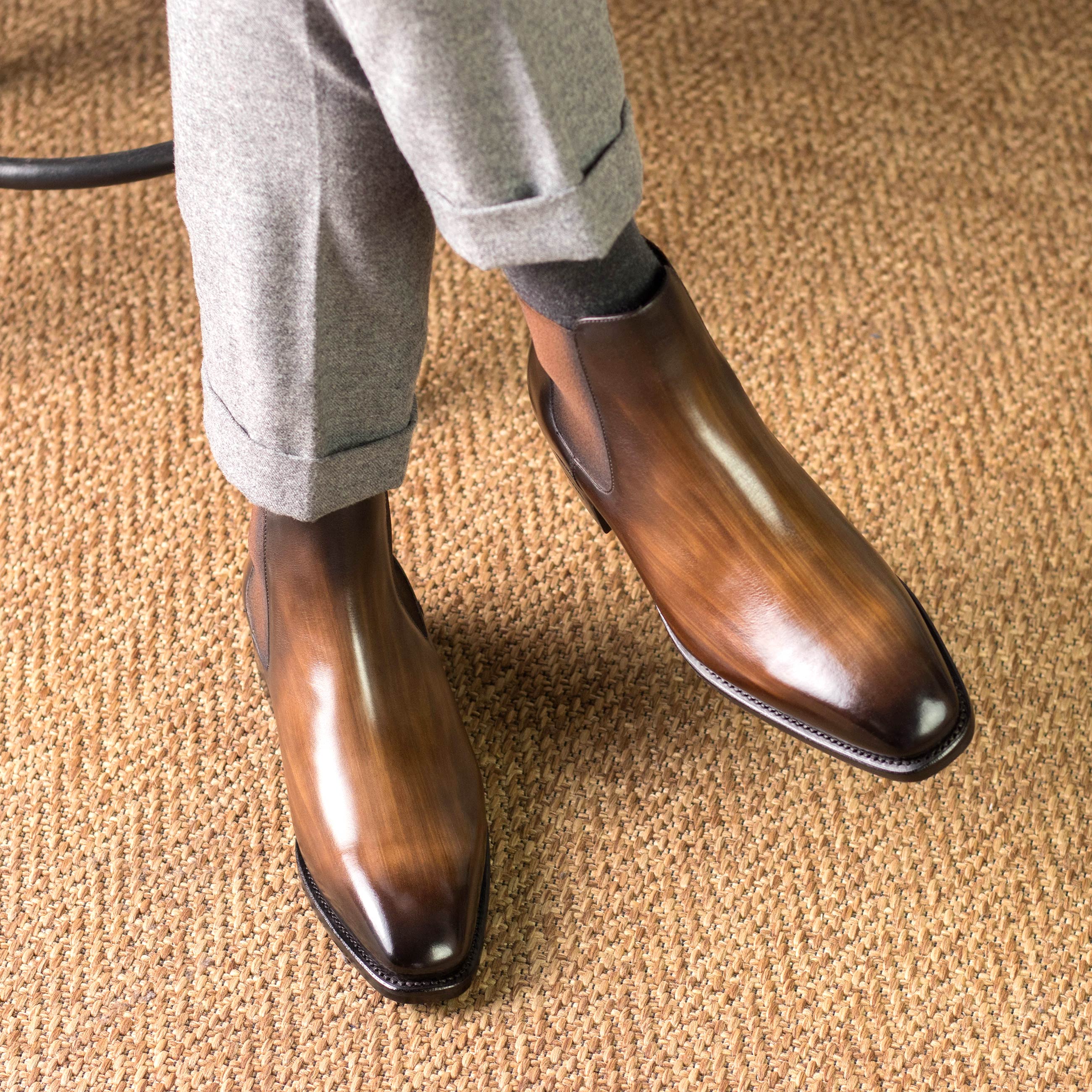 Hardwood Patina - Alter Chelsea Boots