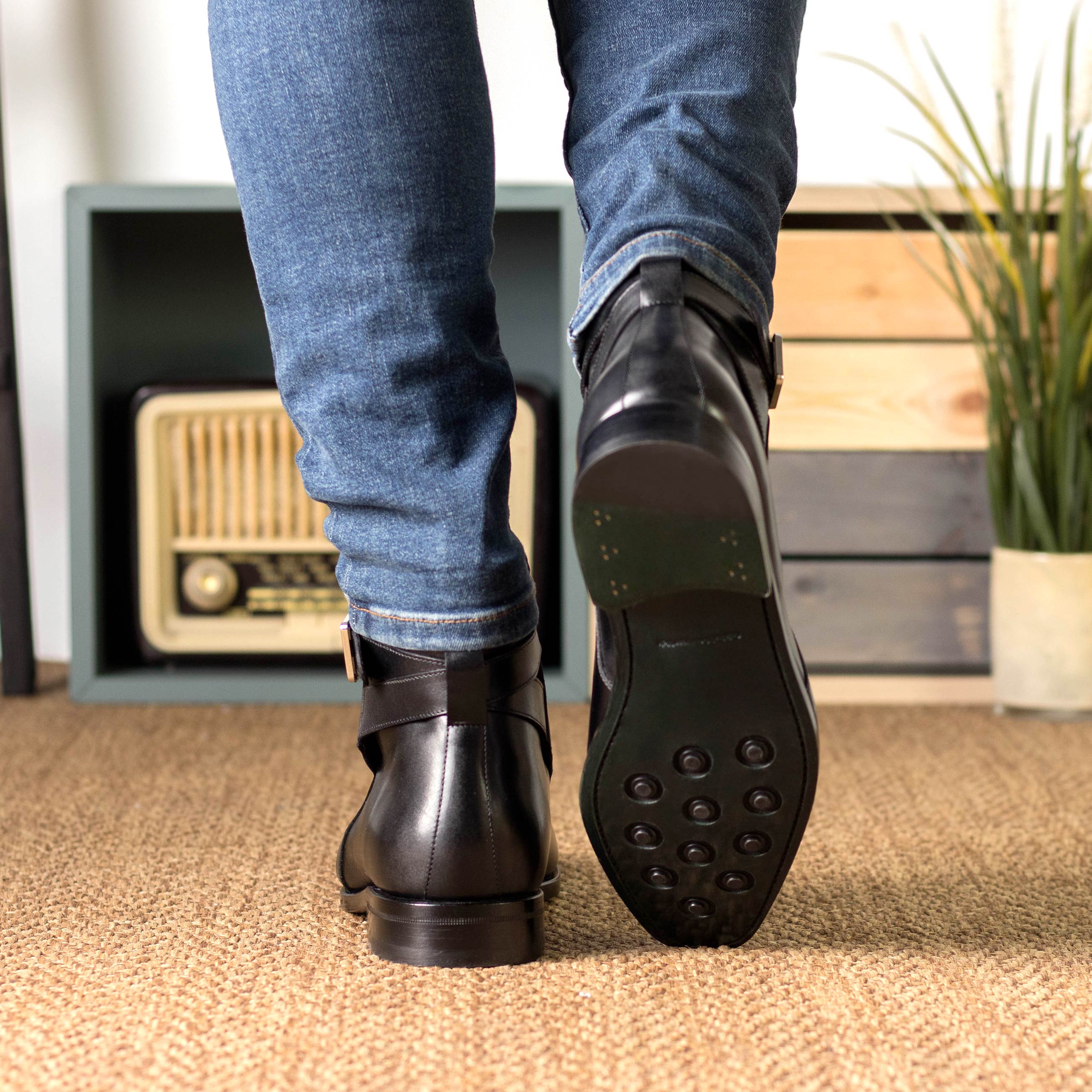 Black Jodhpur Boots