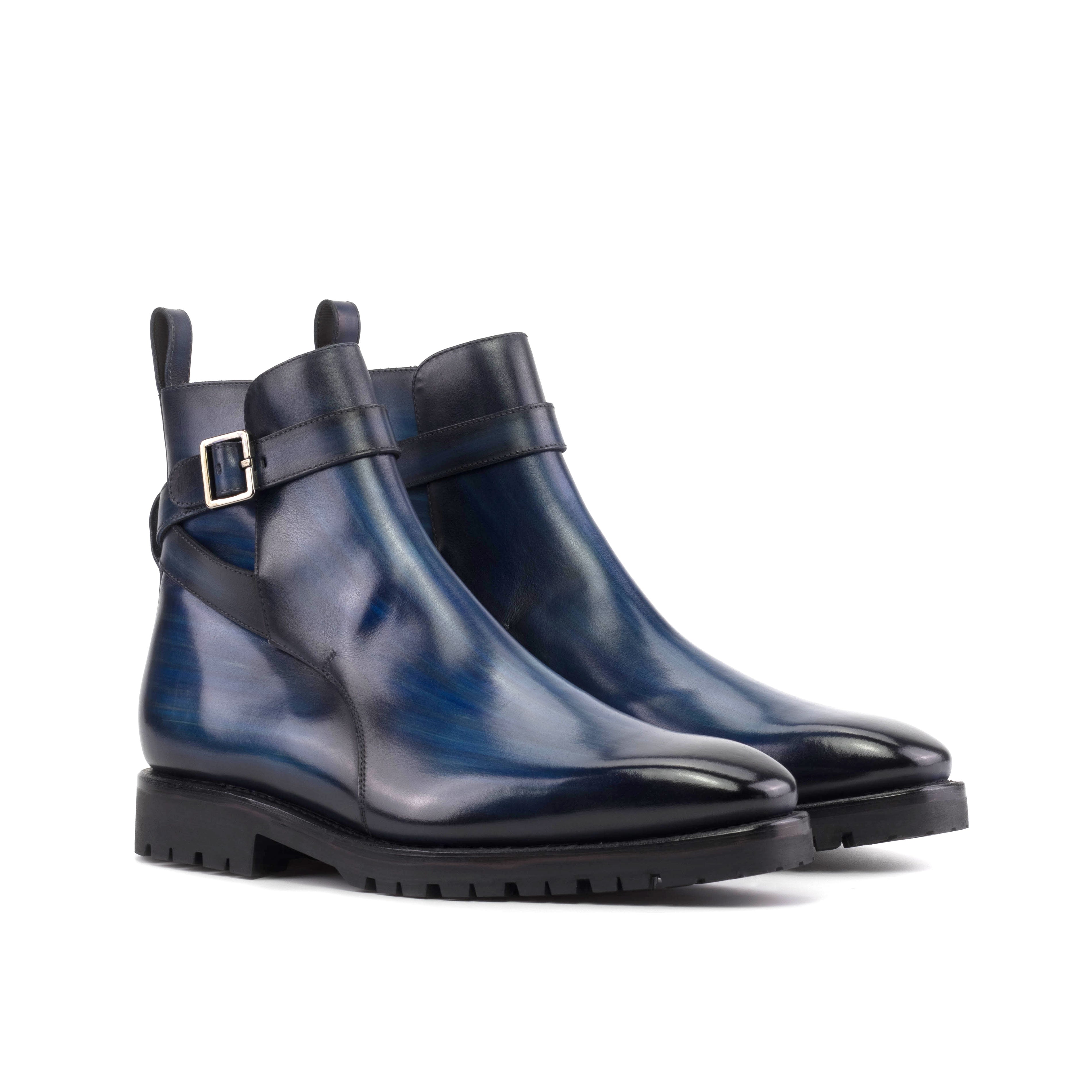 Blue Denim Patina - Hoff Jodhpur Boots
