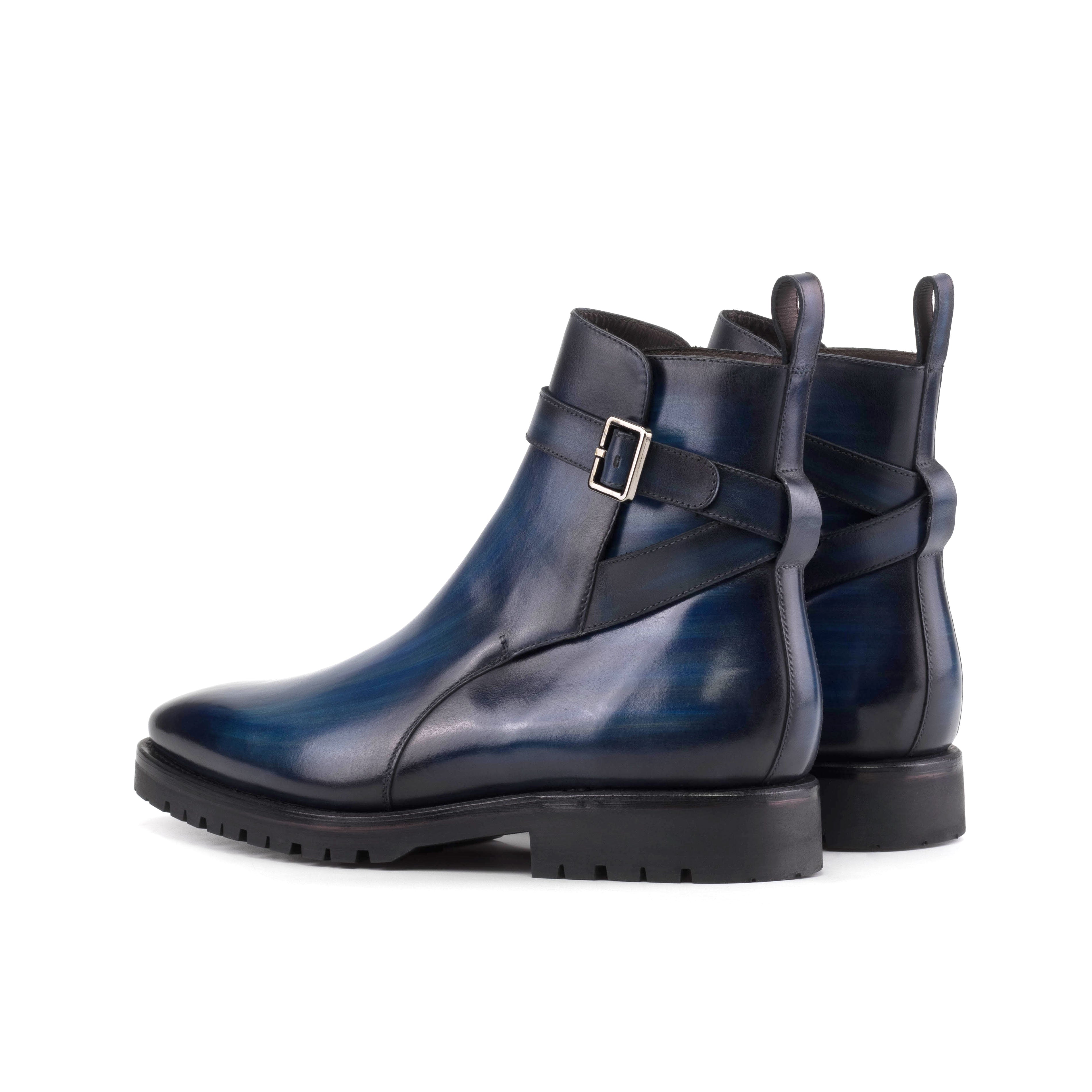 Blue Denim Patina - Hoff Jodhpur Boots