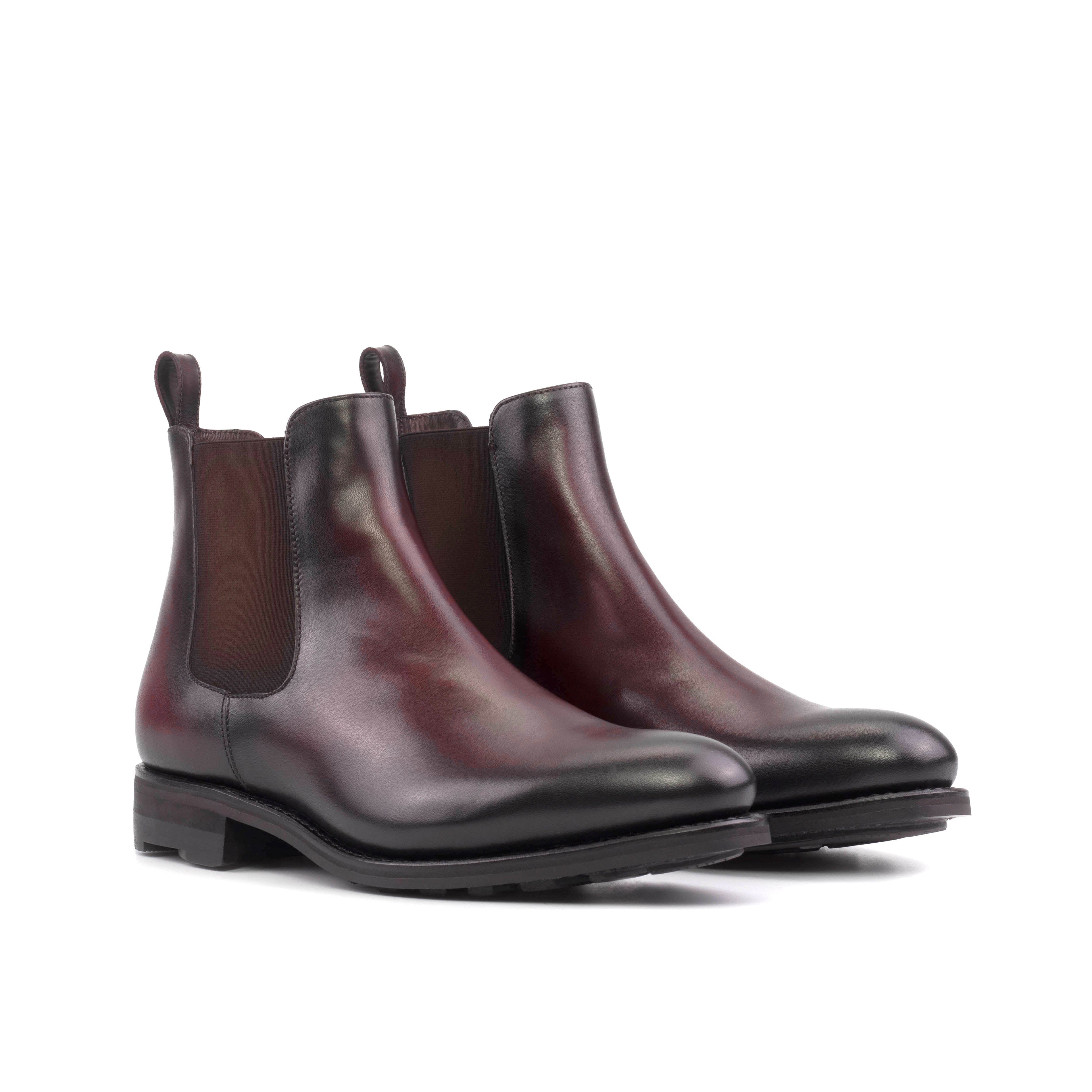 Burgundy Chelsea Boots