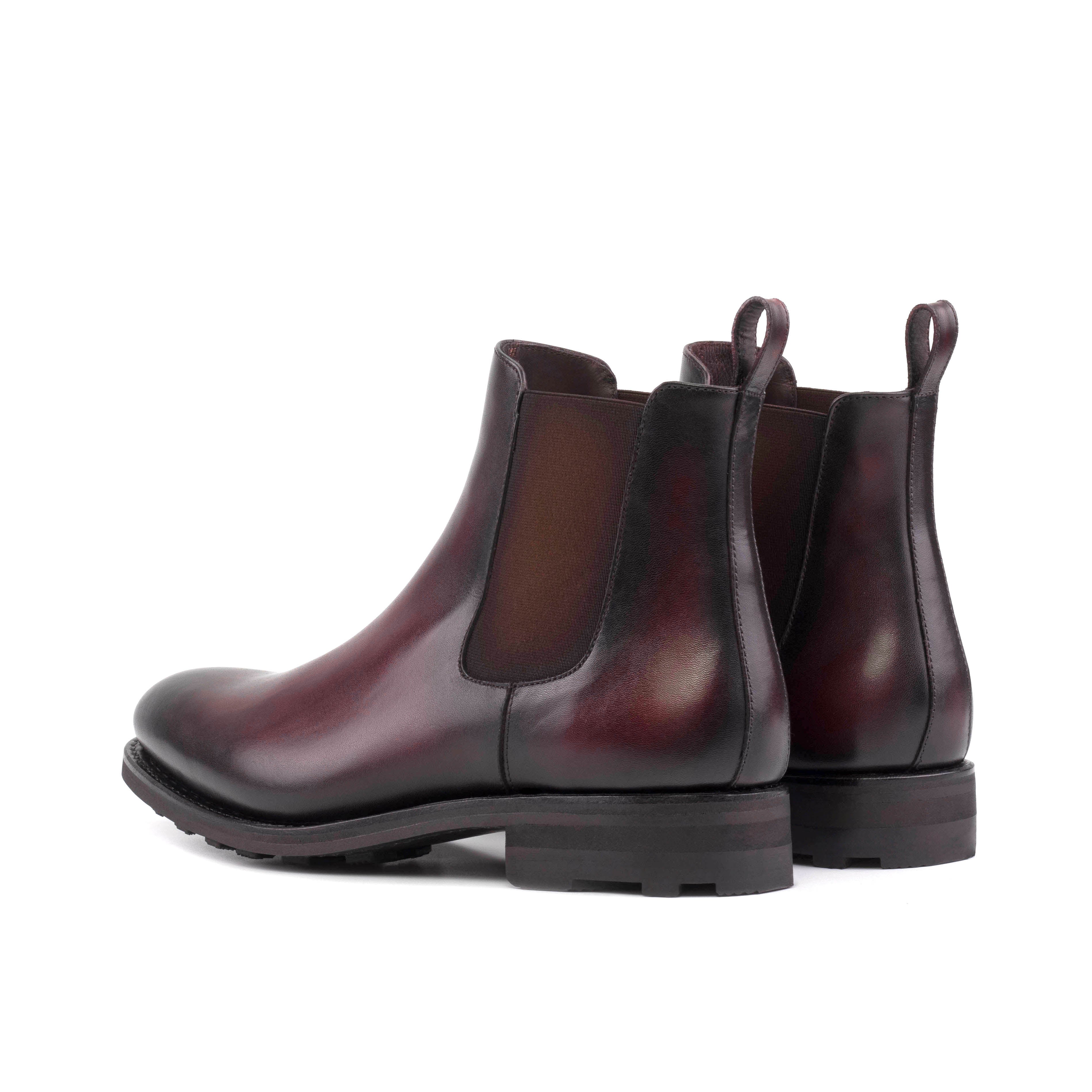 Burgundy Chelsea Boots