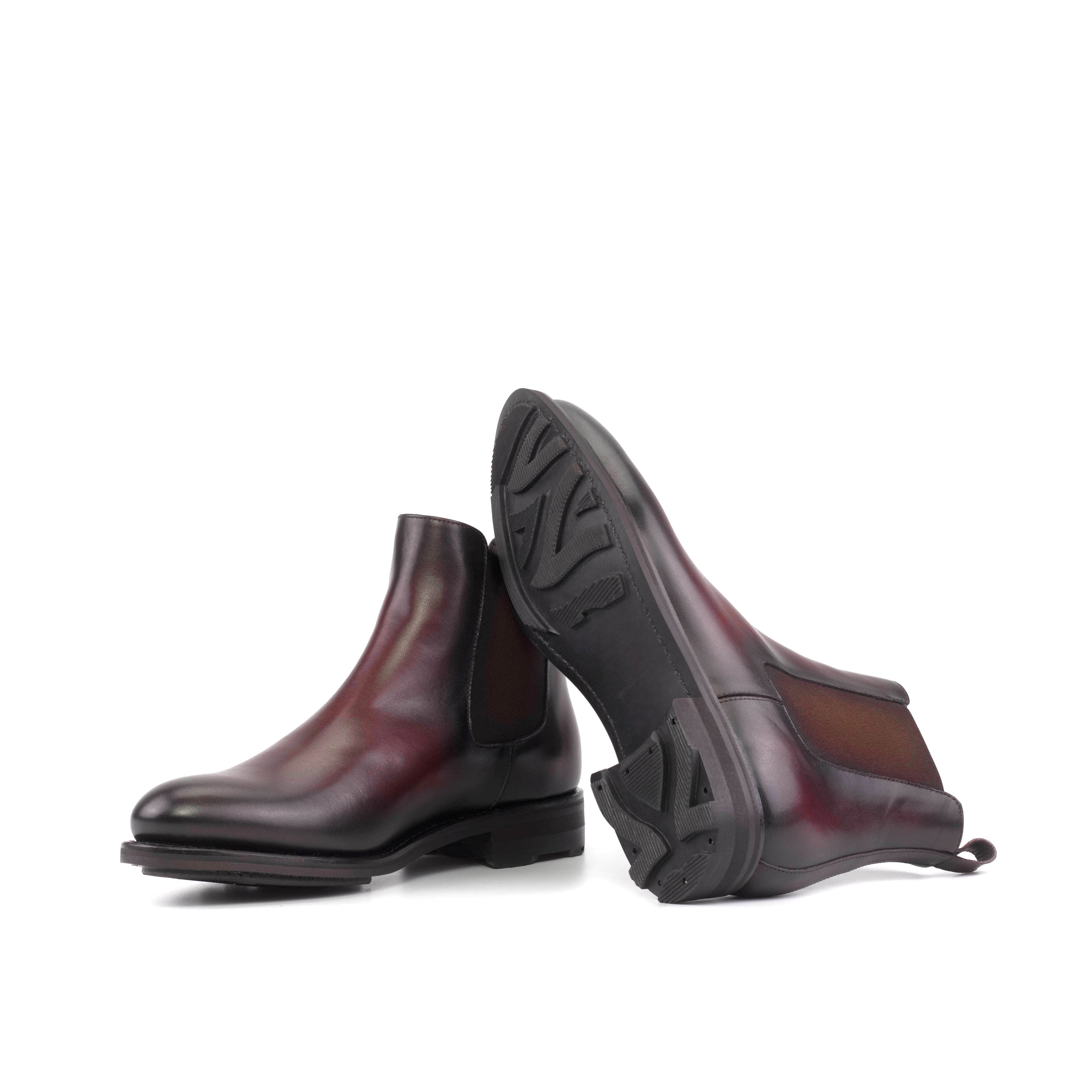 Burgundy Chelsea Boots