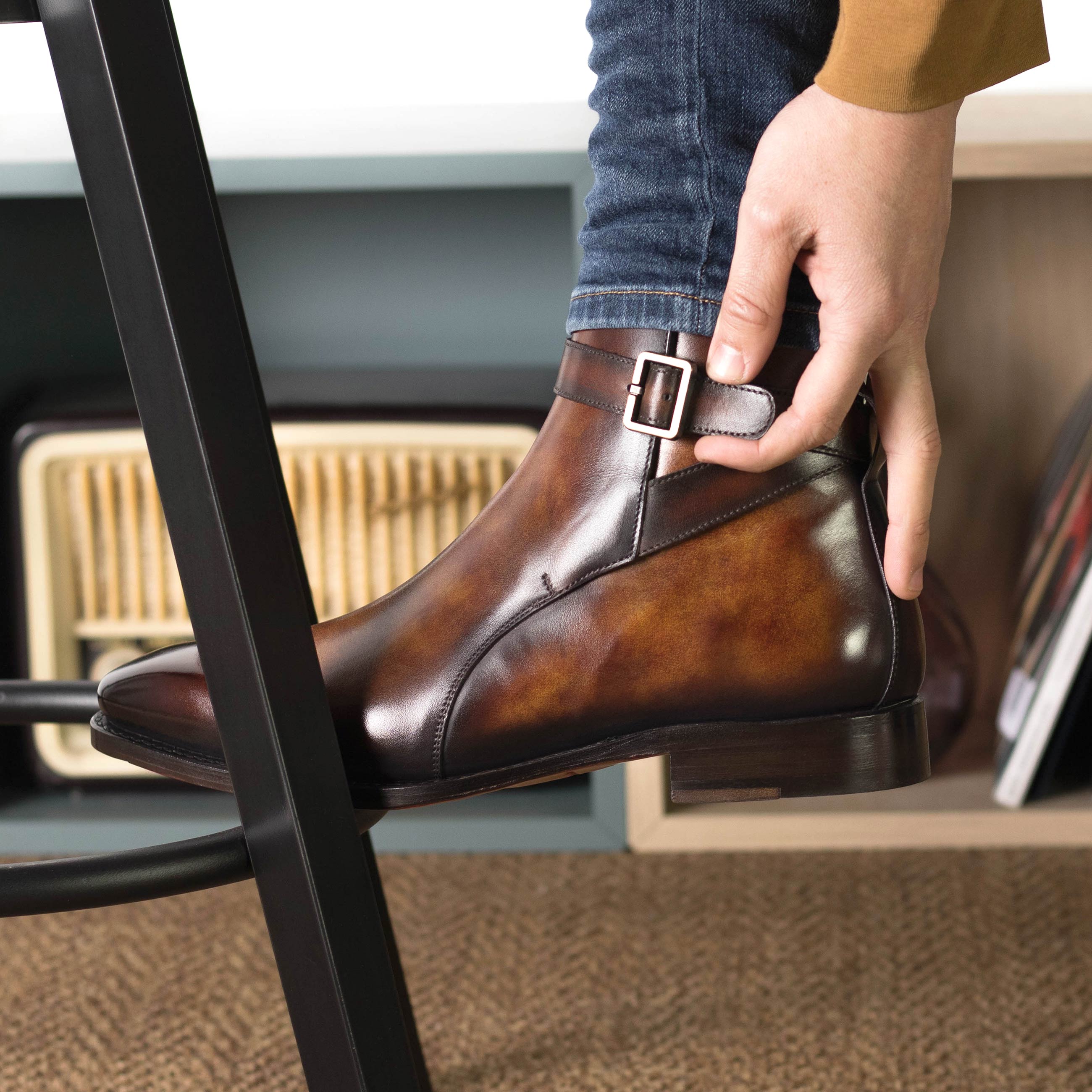 Fire Patina - Hoff Jodhpur Boots
