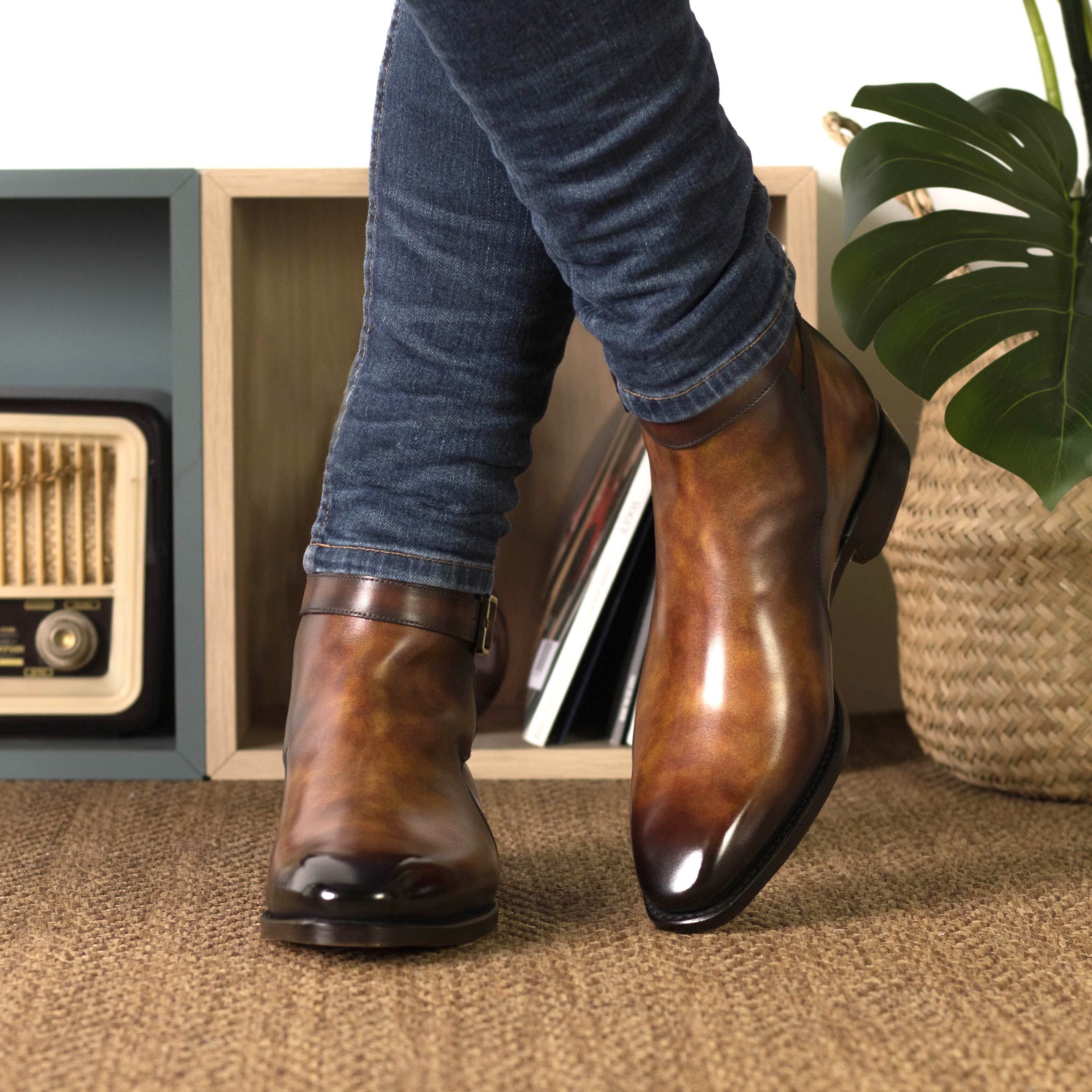 Fire Patina - Hoff Jodhpur Boots