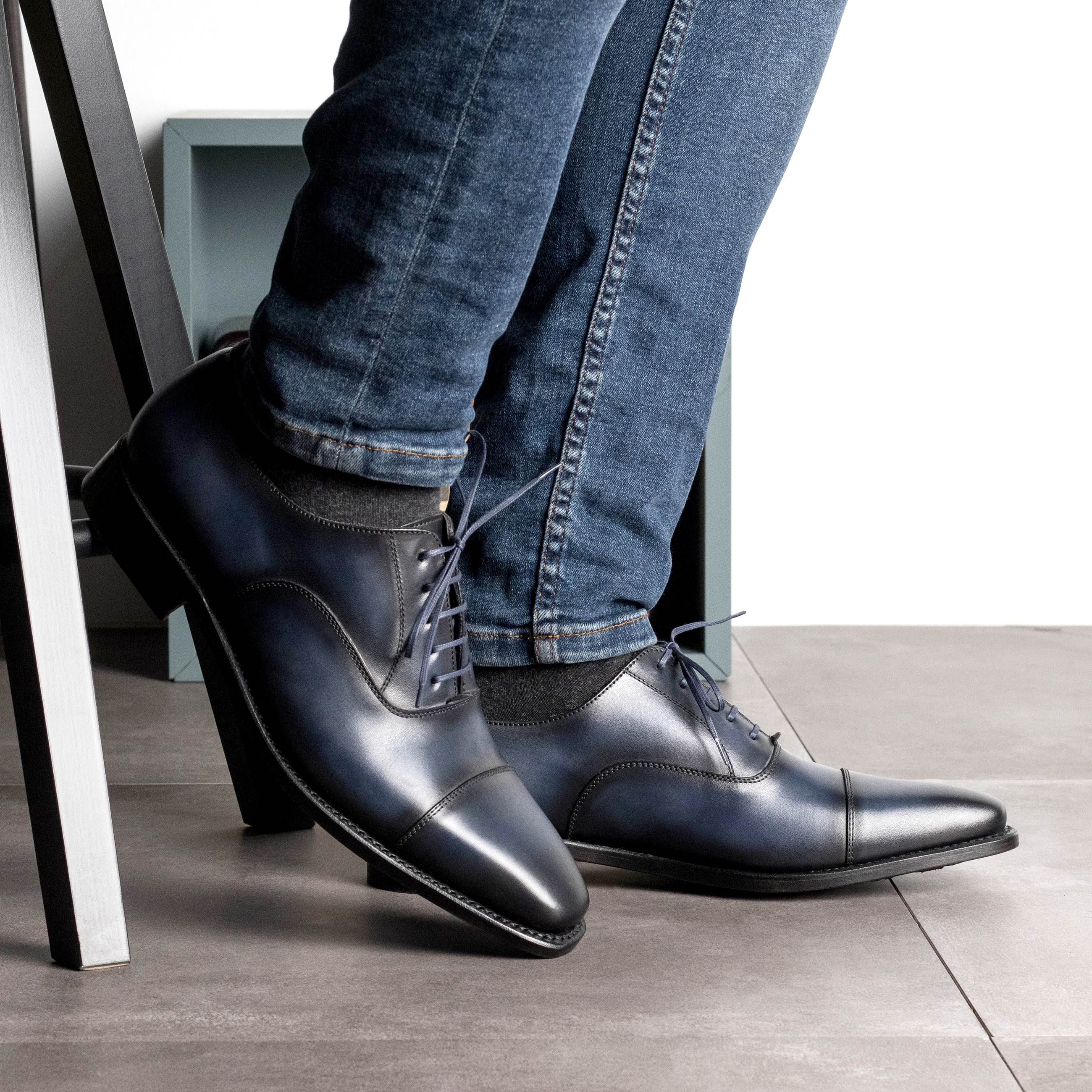 Navy Blue Oxfords