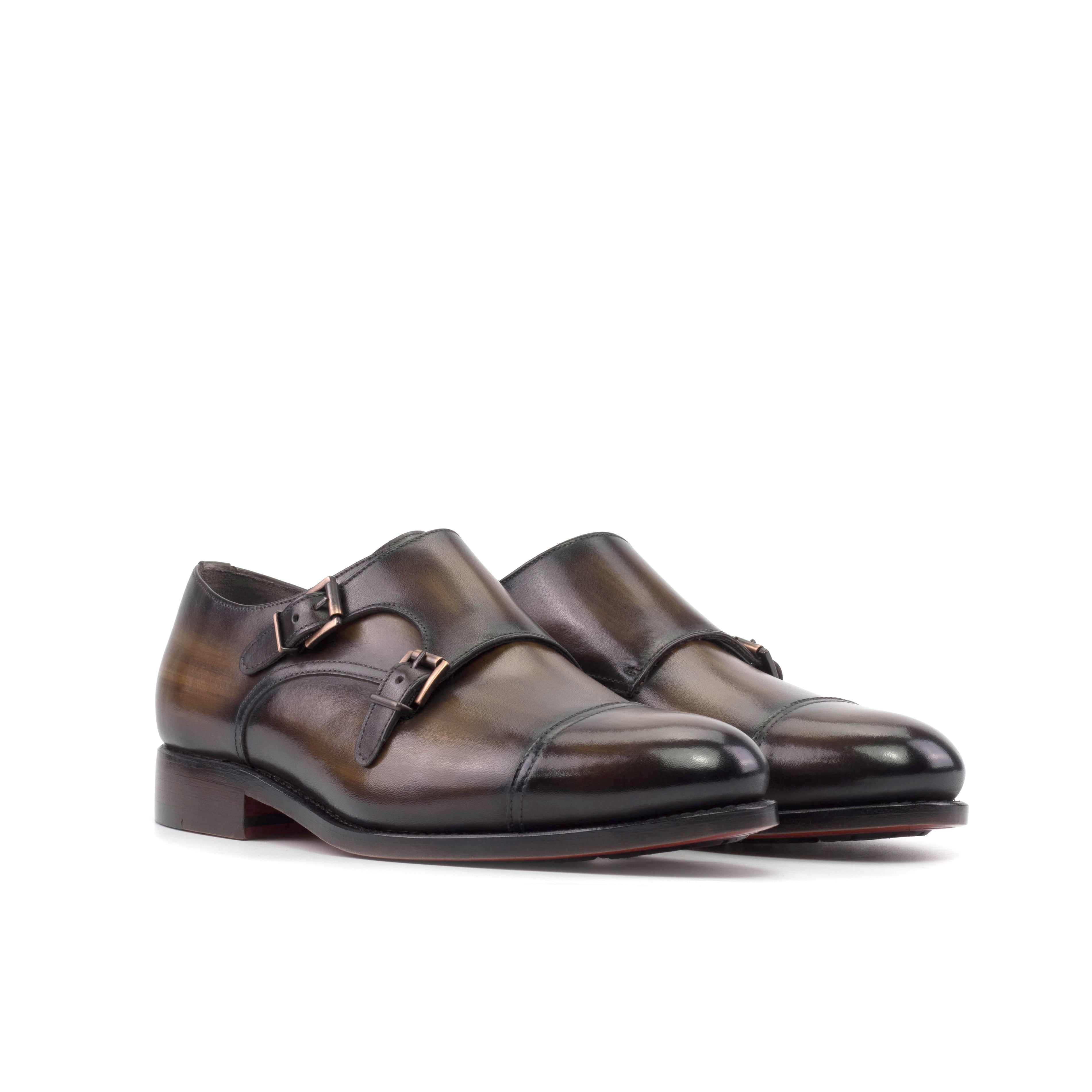 Brown Hardwood Patina - Del Giudice Monk Straps