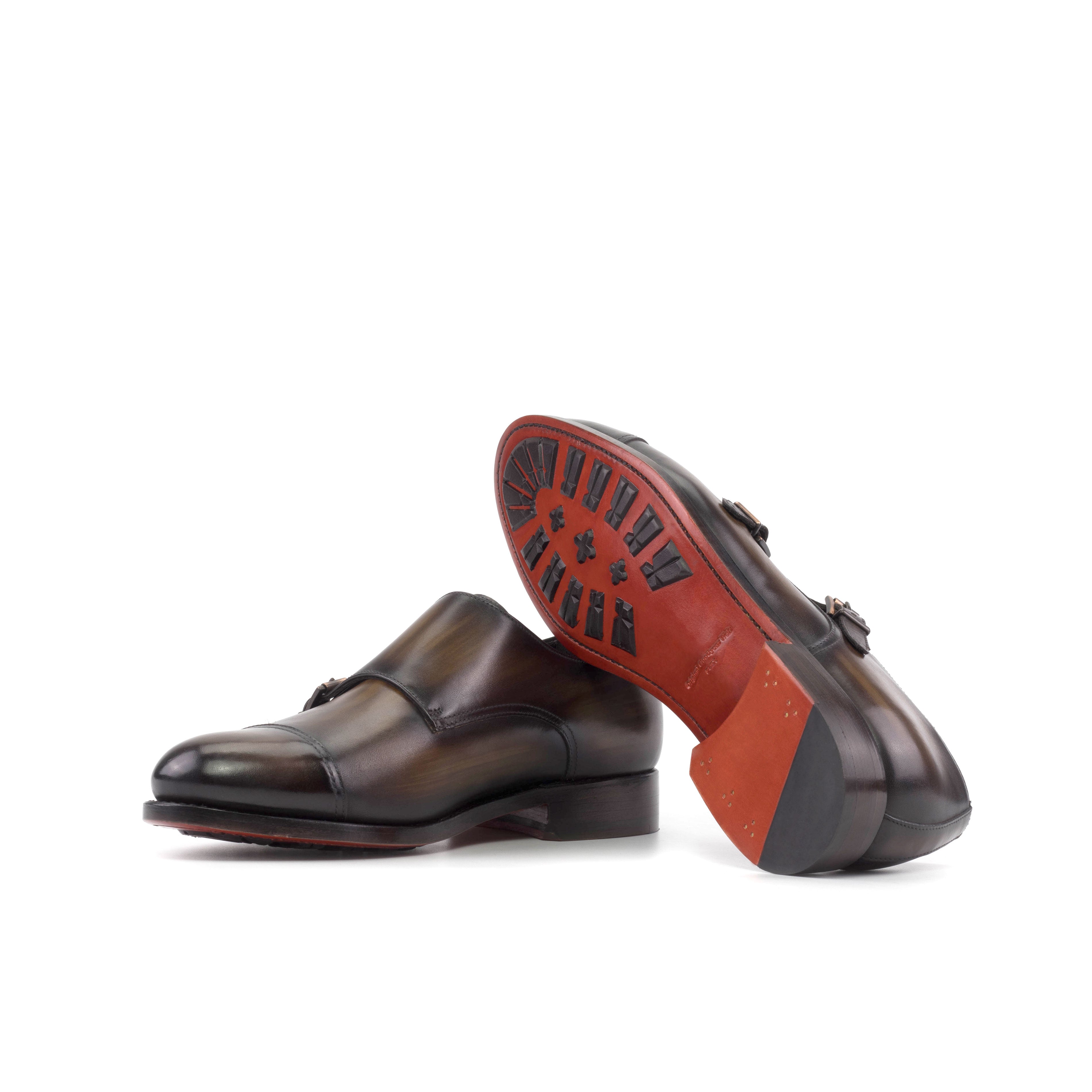 Brown Hardwood Patina - Del Giudice Monk Straps