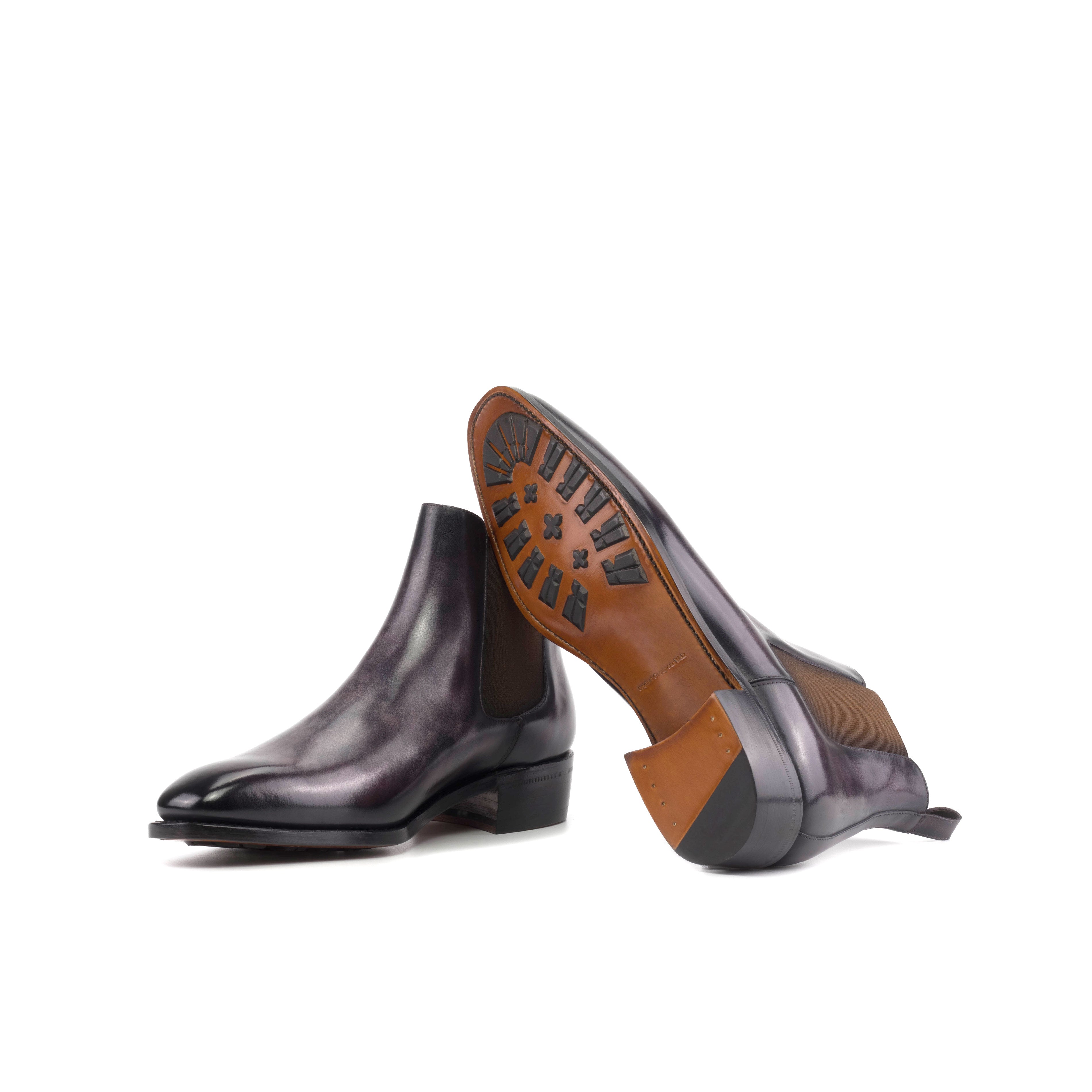 Aubergine Patina - Alter Chelsea Boots