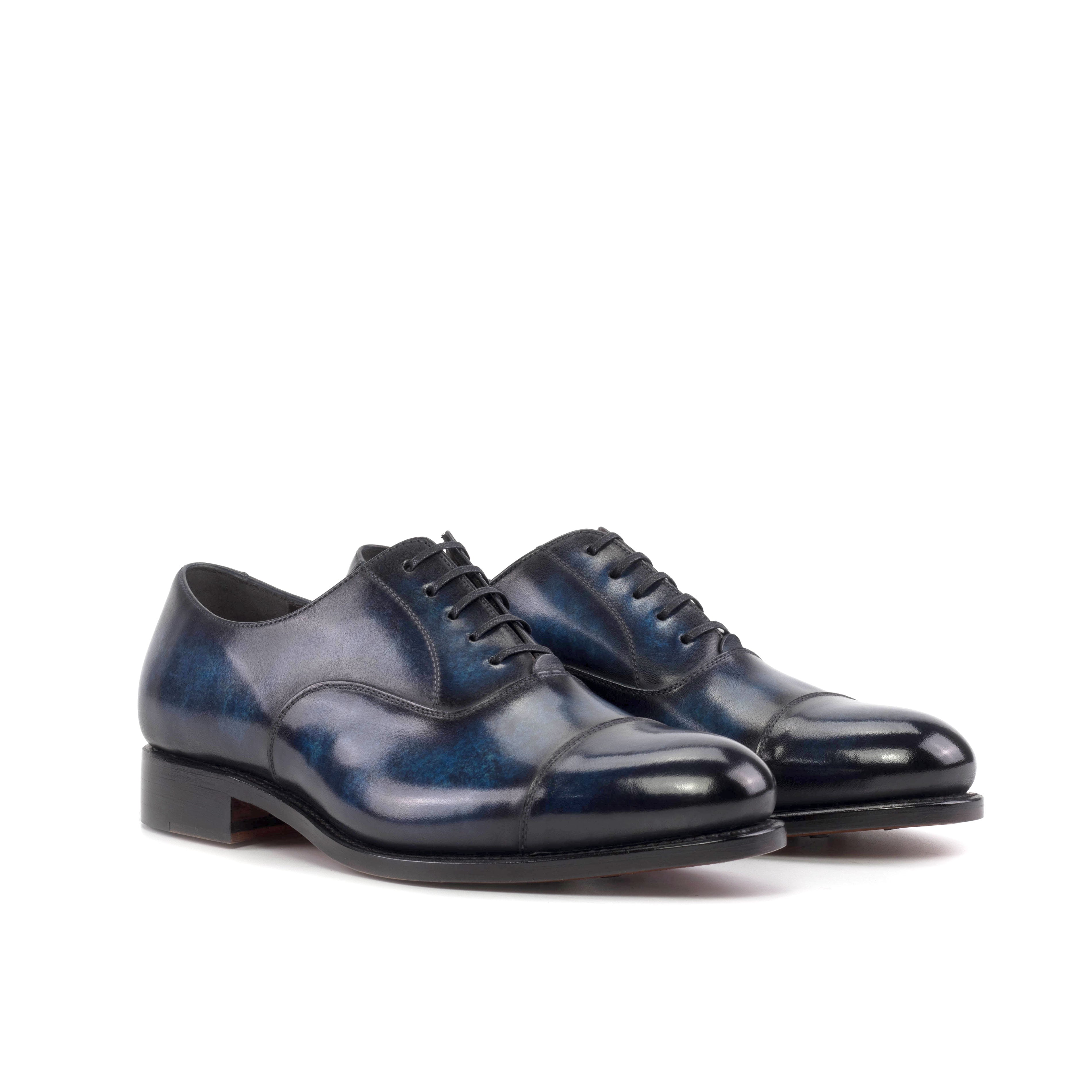 Blue Denim Patina - Fox Oxfords