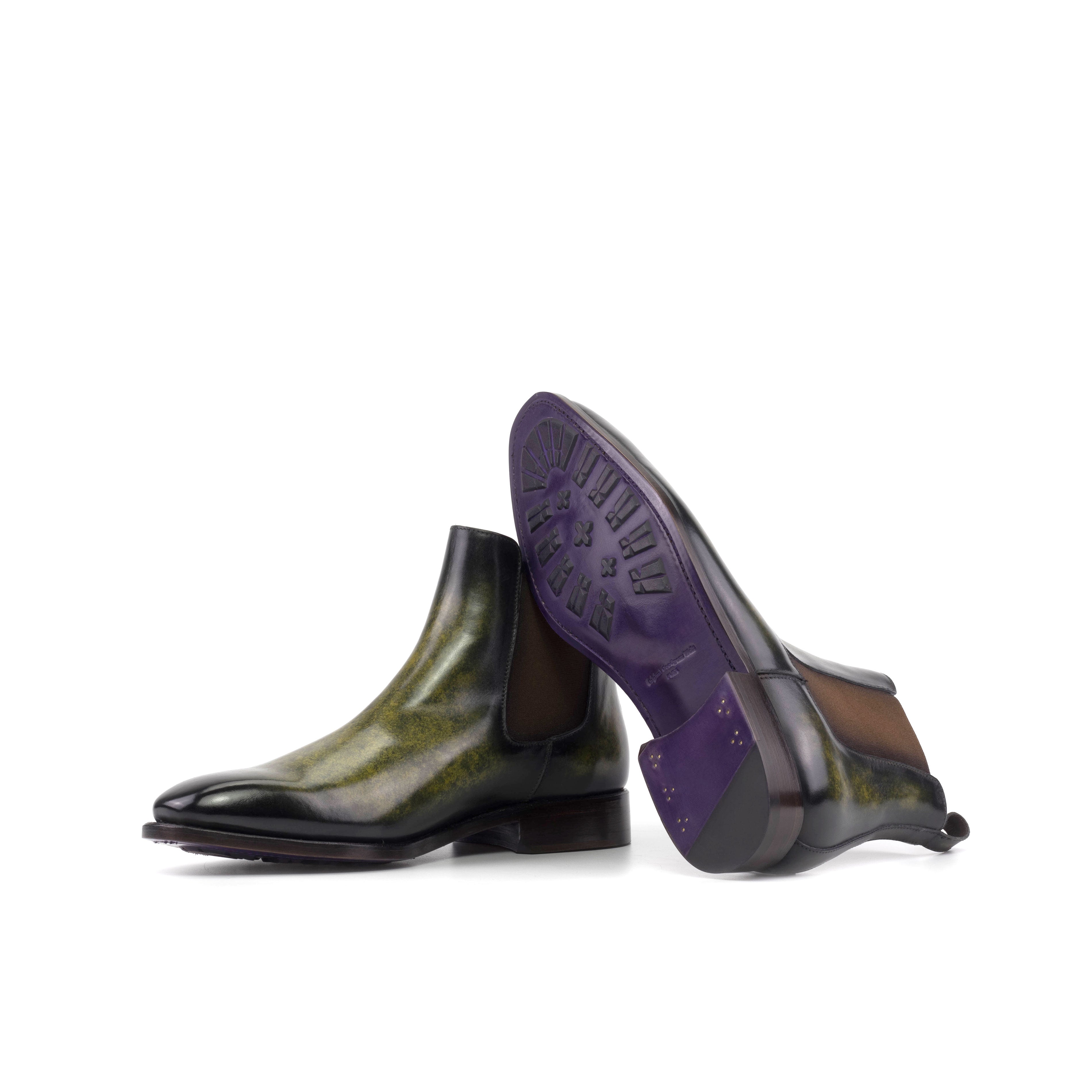 Khaki Patina - Alter Chelsea Boots